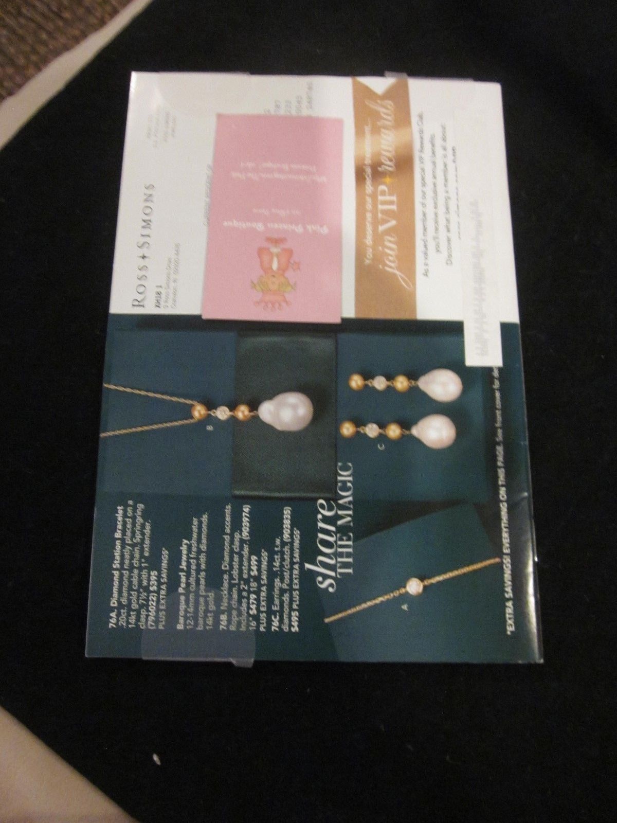 ROSS SIMONS JEWELRY CATALOG 2018 HOLIDAY GIFT GUIDE BRAND NEW Catalogs
