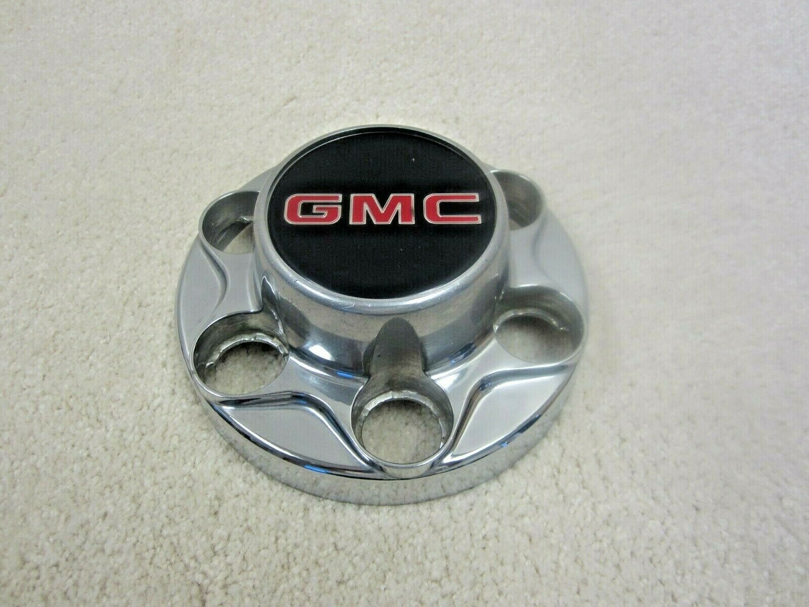1988 1992 GMC SIERRA OEM 6LUG CHROME 16" STEEL WHEEL CENTER CAP