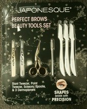 Japonesque Perfect Brows Beauty Tools Set 7 Pieces - $18.99