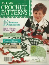 McCall&#39;s Crochet Patterns Magazine August 1992 Vol. 6 No. 4 - $6.99