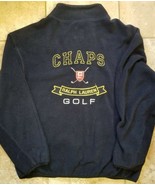 Ralph Lauren Chaps Golf Navy Fleece Pullover Size XL Extra Large - $19.80