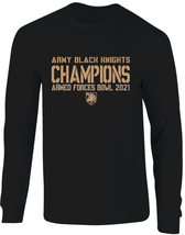 Army Black Knights 2021 Armed Forces Bowl Champions Long Sleeve T-Shirt  - $24.99+