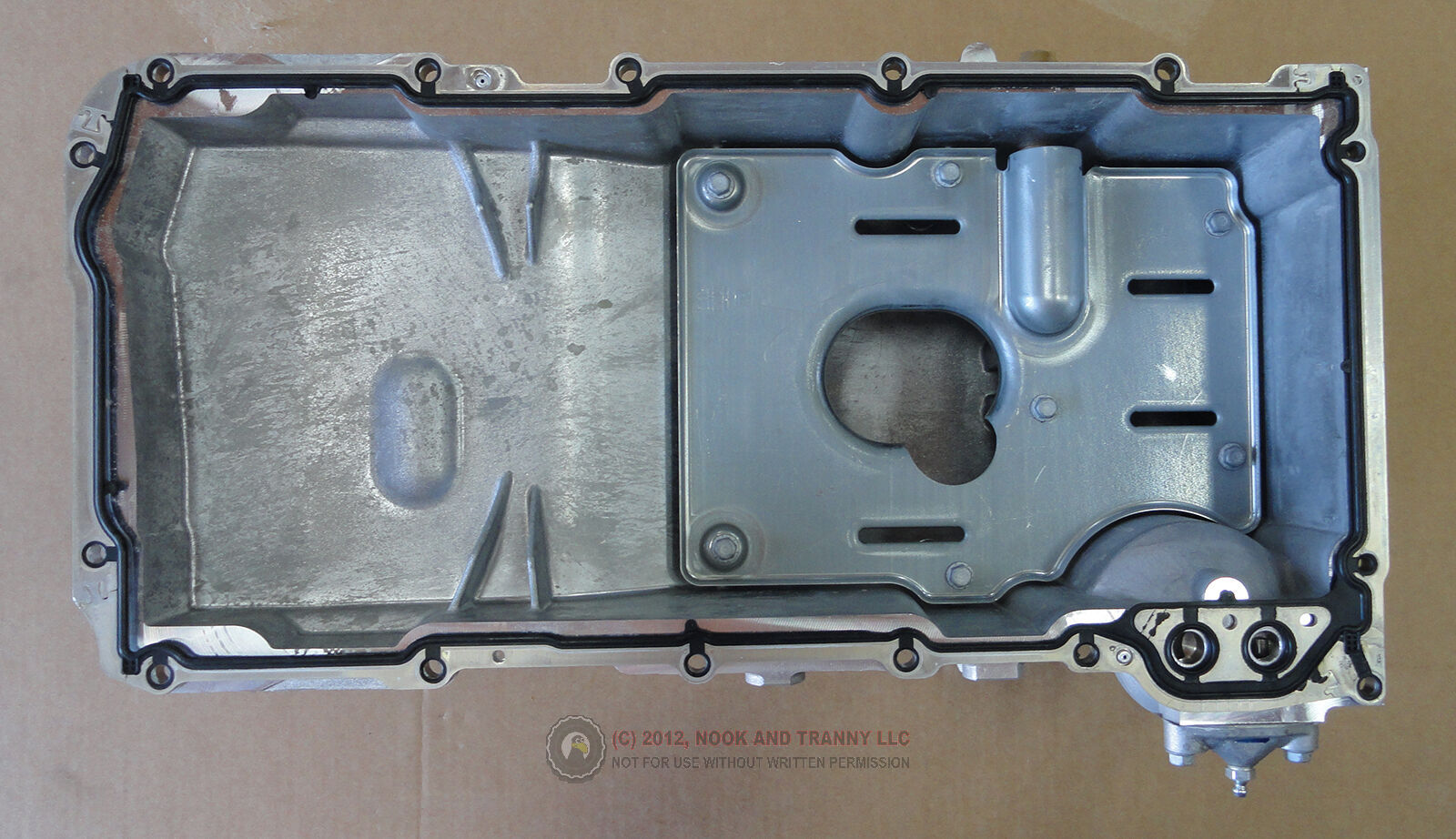 0407 LS6 LS2 CTSV Engine Oil Pan w/ Oil Cooler Bosses GM LS SWAP