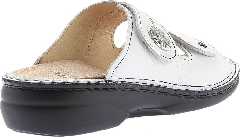 Finn Comfort Sansibar Soft Sandals (Womenâs Shoes) in White Nappa - NEW - Sandals & Flip Flops