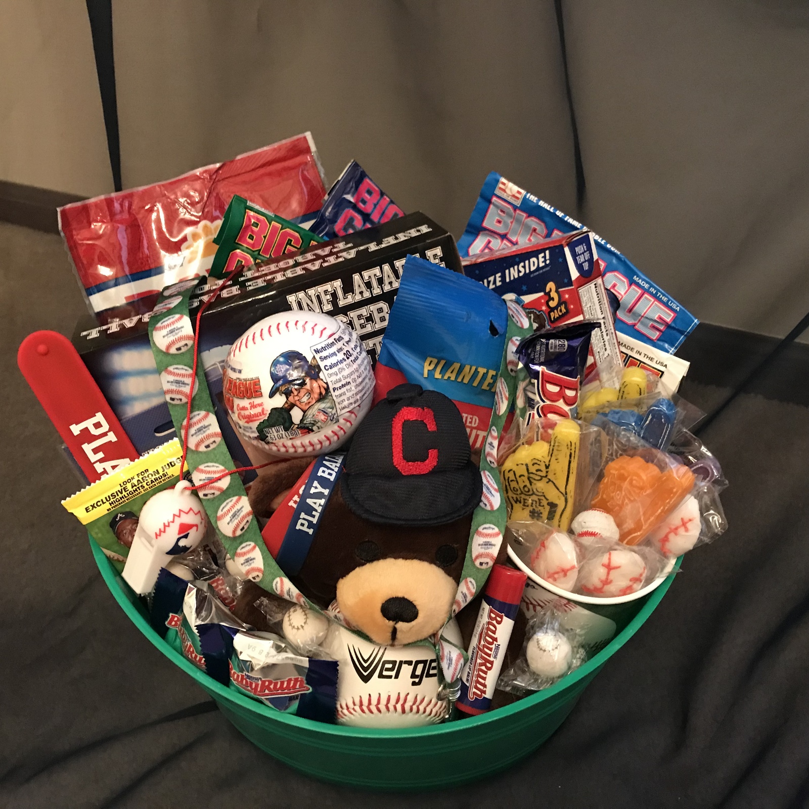 Baseball Themed Gift Basket and 50 similar items