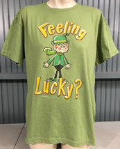 Feeling Lucky Charms Green Cereal Leprechan XL T-Shirt  - $13.75