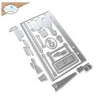 Sidekick Essentials 27 TOOL BOX  die set  Elizabeth Craft  2029 Craft Studio