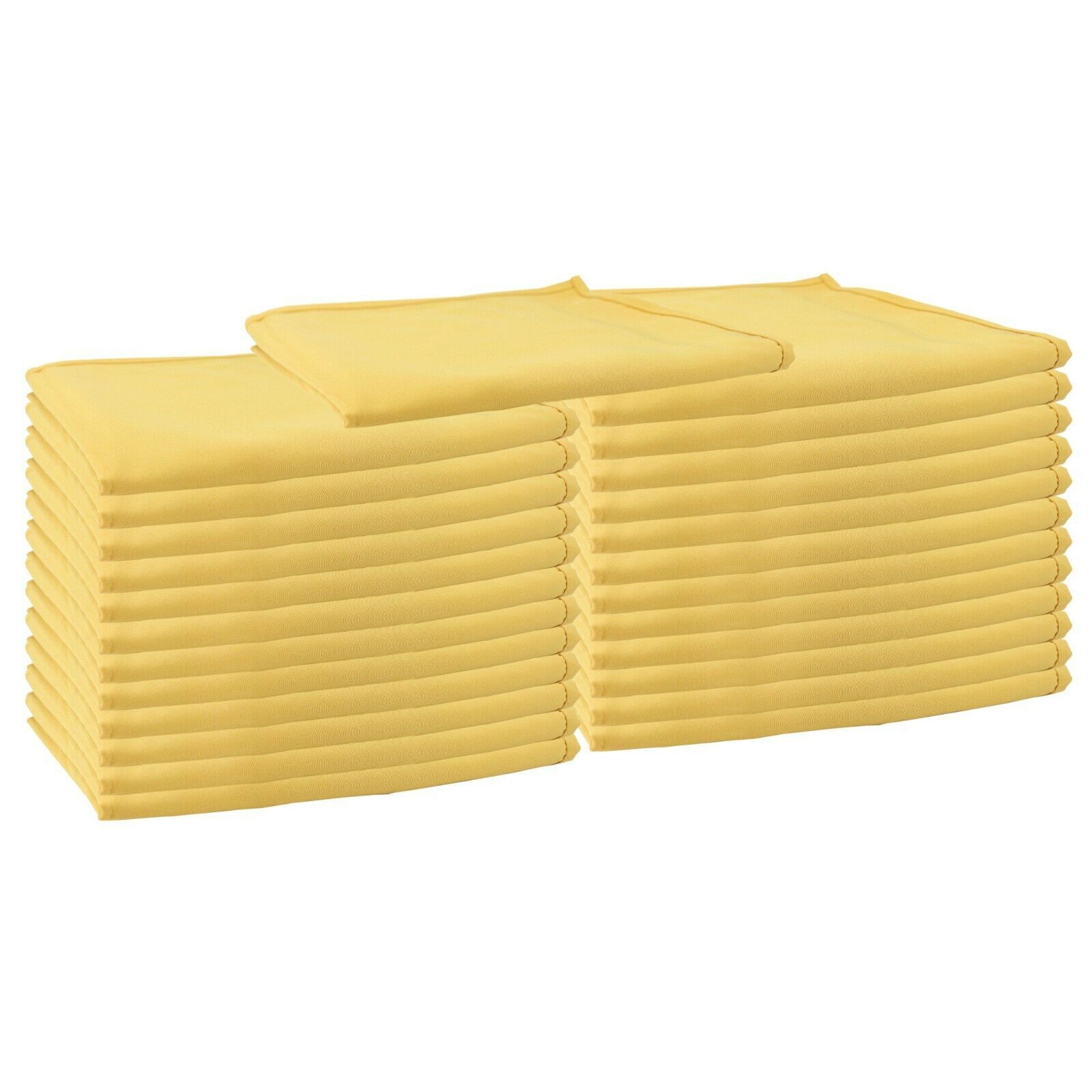 Cloth Dinner Napkins Bulk Pack of 25 Napkins Oversized 20 x 20