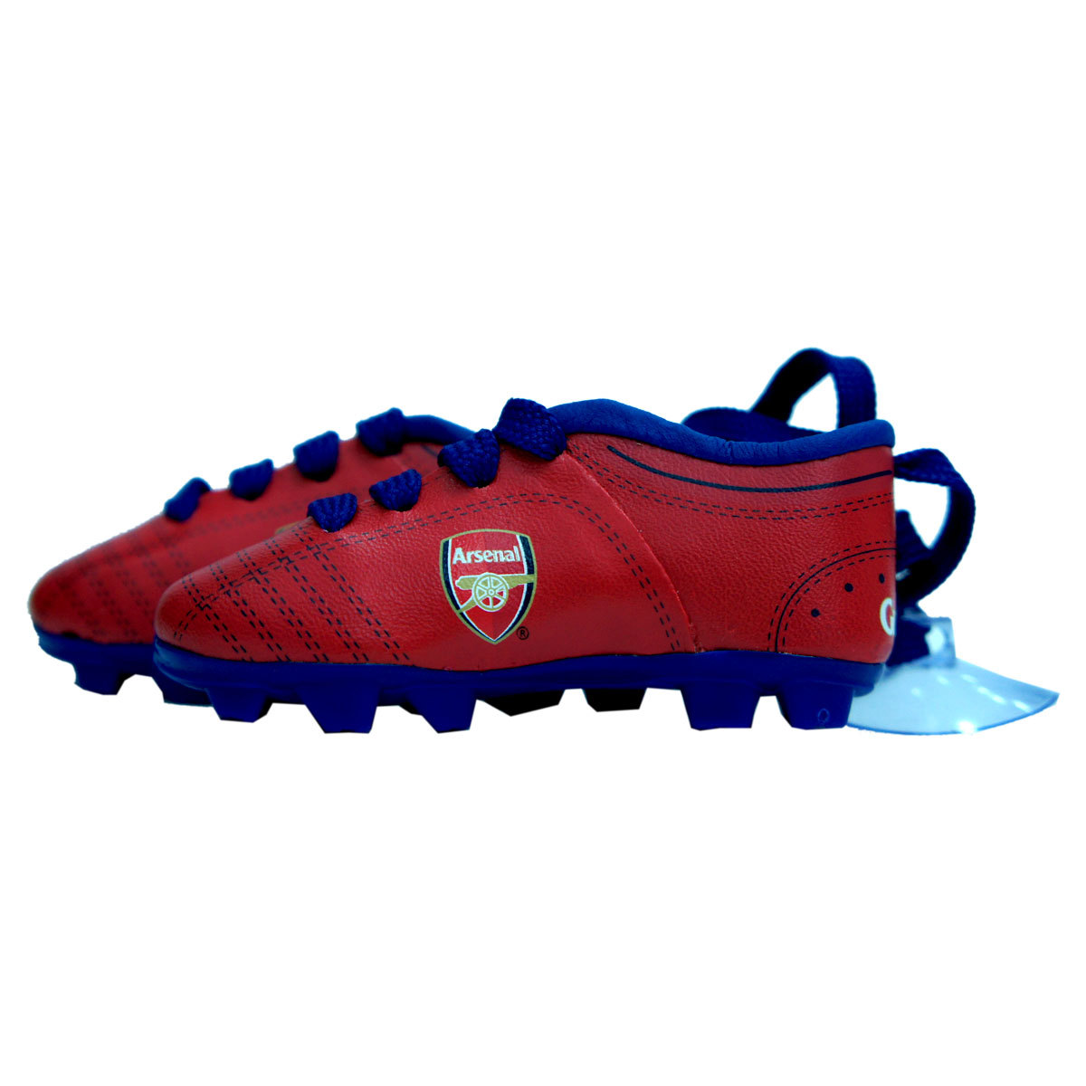 Arsenal F C Mini Hanging Football Boots, With A Rubber Suction Pad Other