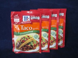Gluten Free Taco Seasoning Mix McCormick No MSG No Artificial Flavors Four 1.25 - $19.80