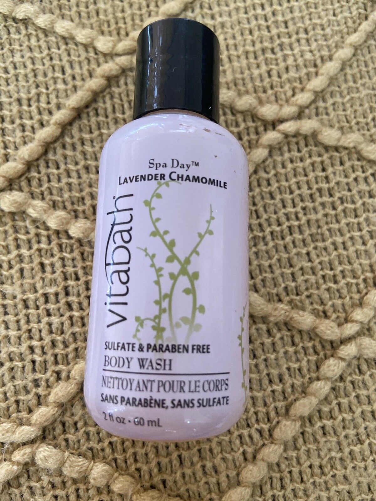 Primary image for Vitabath Body Wash Spa Day Lavender Chamomile Vita Bath 2 Oz Travel