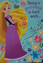 Disney Tangled The Series Greeting Card Birthday &quot;Being a Princess is Ha... - $3.89