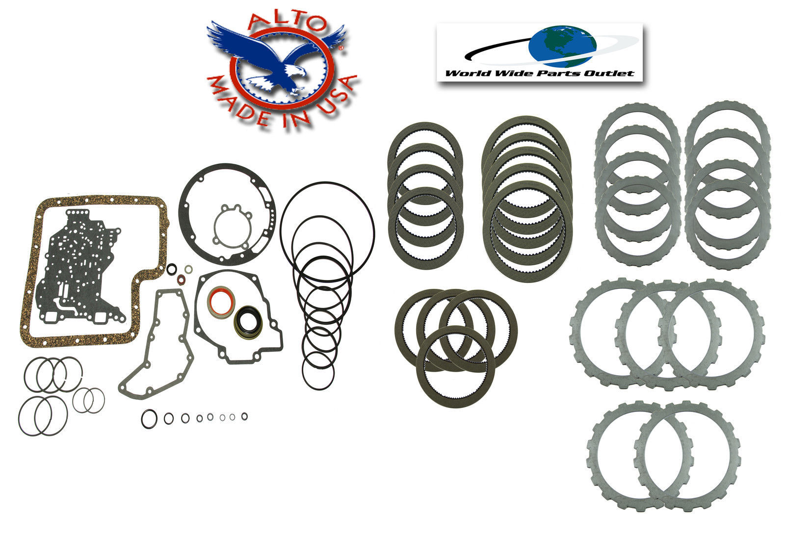 Ford C6 Rebuild Kit High Performance LS Kit Stage 2 Alto Red 1976-1996