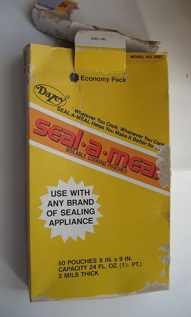 DazeySealAMeal Seal A Meal Vintage SAM 2 Model Instruction Book