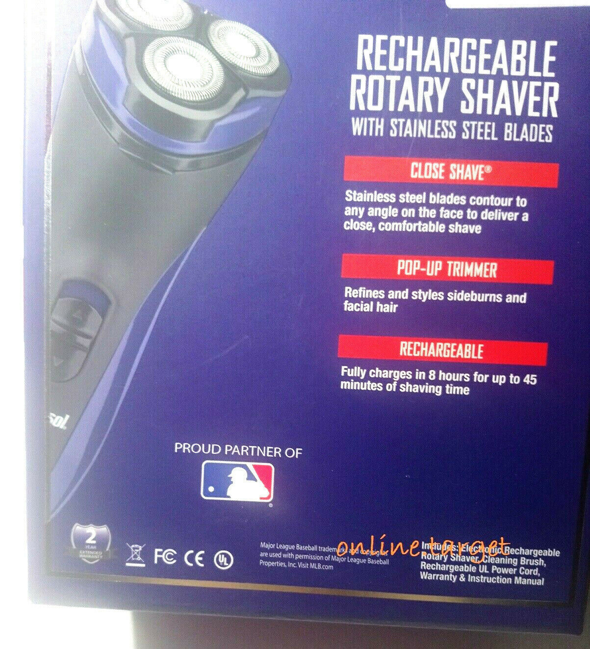 Barbasol Men's Rotary Shaver with Stainless and 50 similar items