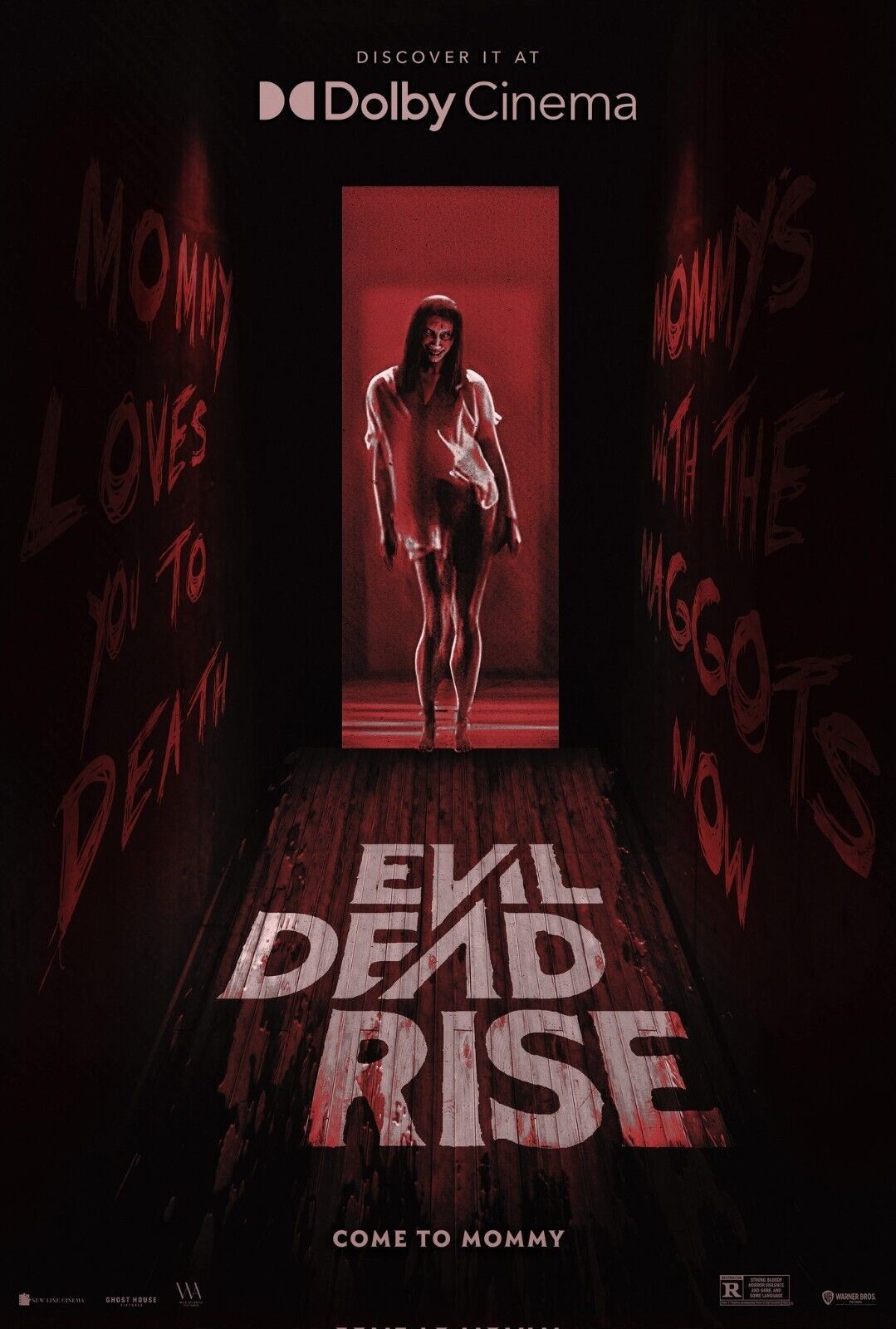 2023 Evil Dead Rise Movie Poster 11X17 Beth Ellie Danny Kassie Demons ...