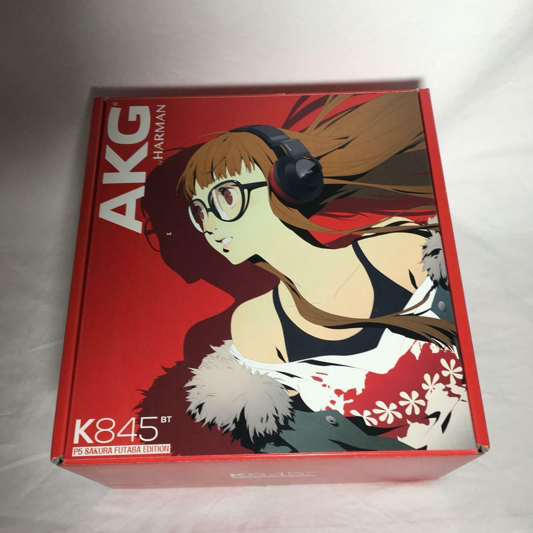 Persona 5 Wireless Headphone AKG K845BT P5 SAKURA FUTABA Edition Rare