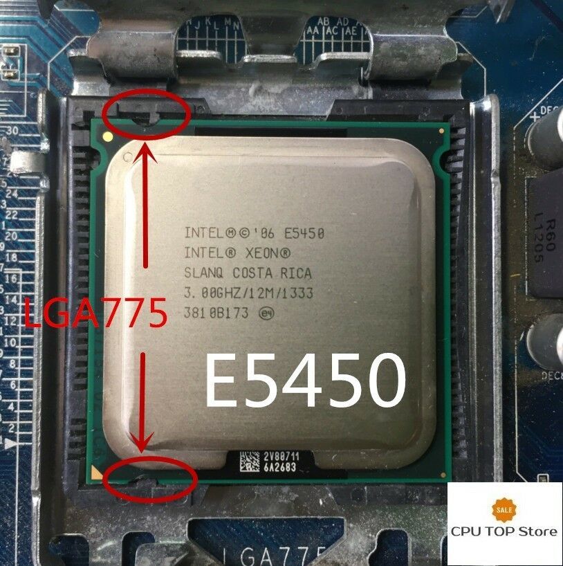Intel Xeon E5450 Quad-Core 3.00GHz_12M_1333MHz_LGA775 no need adapter