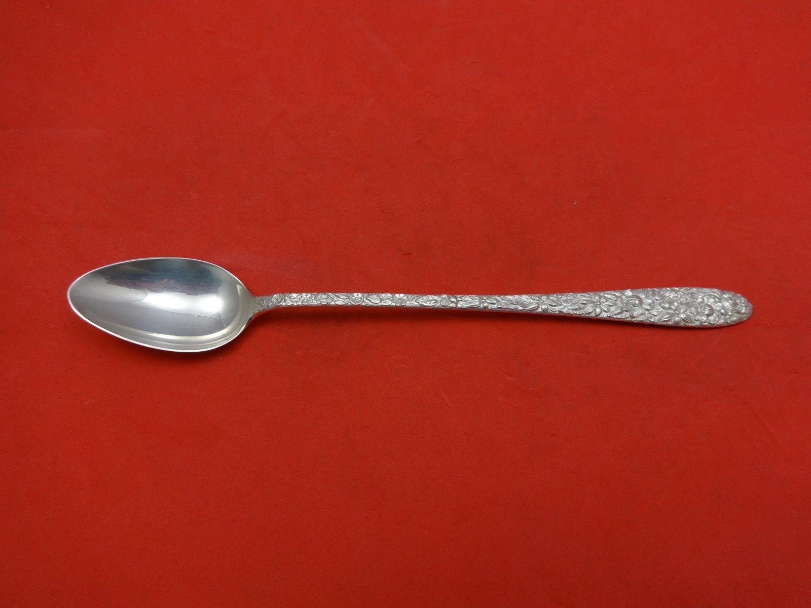Primary image for Southern Rose by Manchester Sterling Silver Iced Tea Spoon 7 1/4"