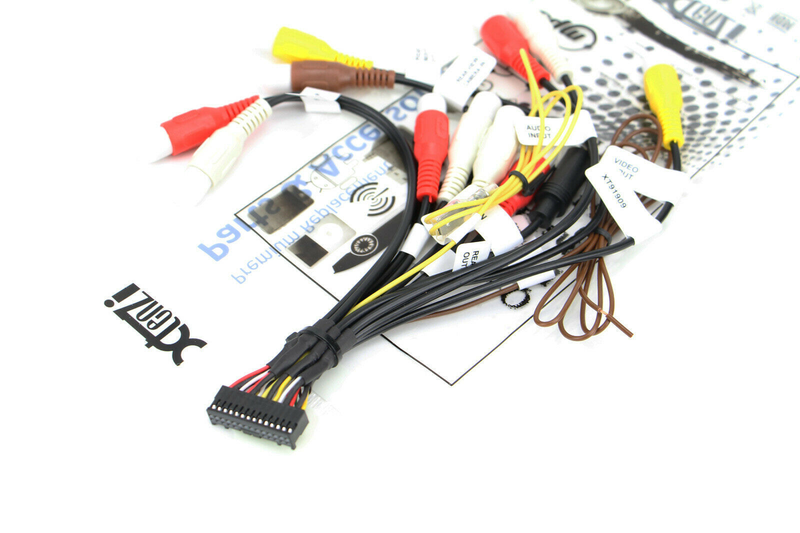 Xtenzi Cable Set GPS MIC RCA Power Harness for Pioneer AVH