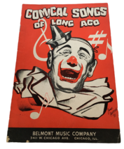 Belmont Music Company Comical Songs of Long Ago Book Vintage 1930s 1938 ... - $7.99