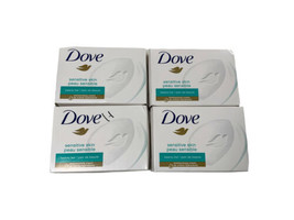 DOVE Sensitive Skin Moisturizing Beauty Bar Soap 4-PACK - $19.99