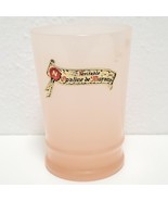 V Nason Veritable Opaline de Murano Pink Translucent Tumbler Glass 1960s-1970s - $40.85