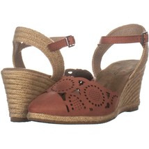 RIALTO Coya Wedge Heel Espadrilles 375, Rose Wood, 8.5 US - Heels