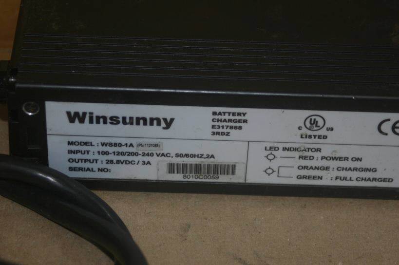 PRONTO SURE STEP M51 INVACARE WHEELCHAIR WINSUNNY BATTERY CHARGER 3A