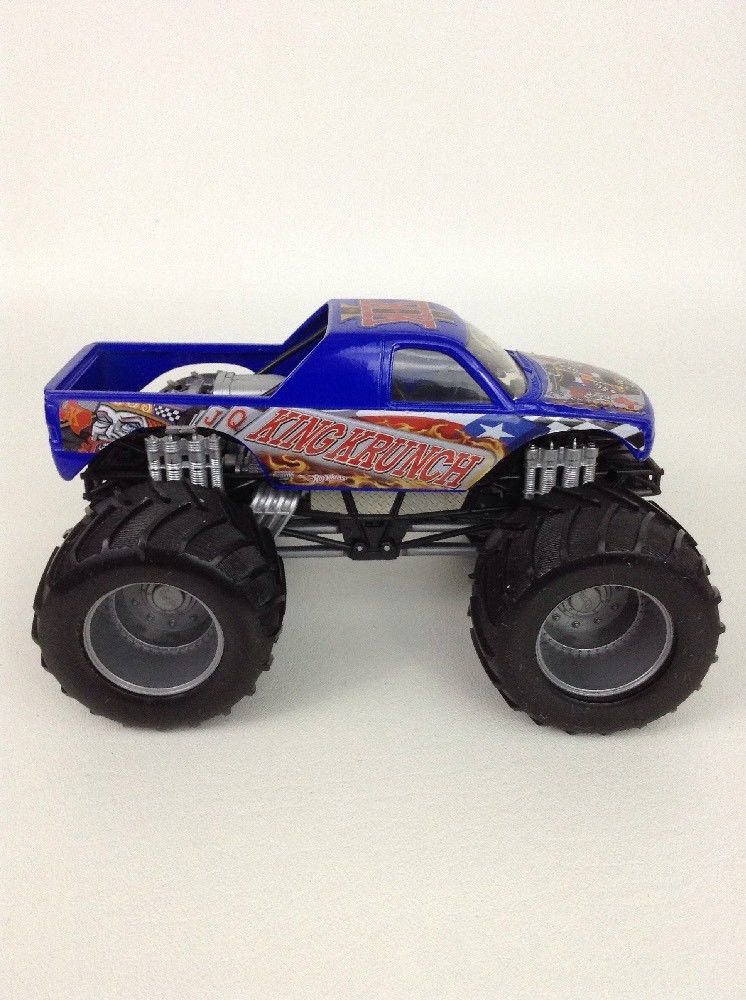 Hot Wheels Monster Jam 1:24 Die-cast Toy Monster Truck King Krunch ...