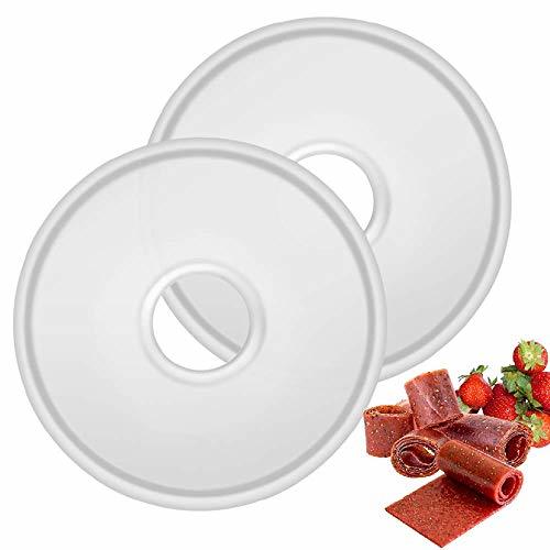 Flexzion Round Fruit Leather/Fruit Roll Up Tray for (12" Fruit RollUp