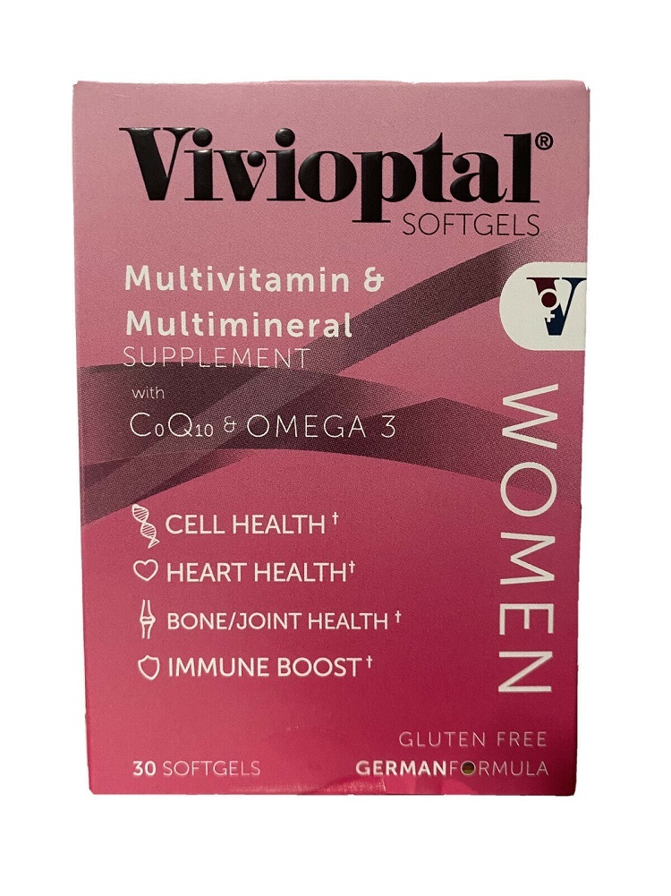 Vivioptal Women Multivitamin & Multimineral Supplement 30 Capsules