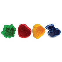 Norpro Pie Topper Cutters Cookie Stamp, Set of 4, Multicolored - $37.99