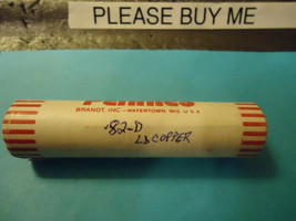 1982-D Lincoln Cent Roll (( Original Sleeve Ld Copper )) >> S & H + C/S - $6.43