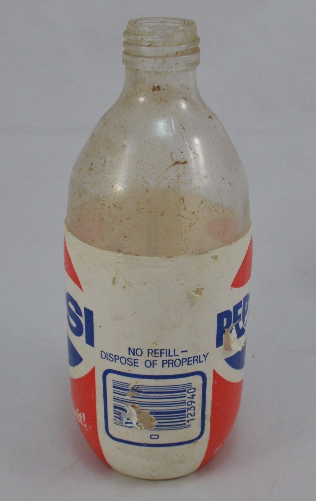 Vintage 1980s Pepsi 16 oz. Bottle w/ Foam and 50 similar items