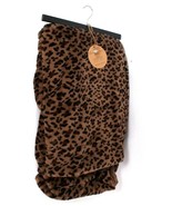 Boha House By VCNY Home 50 In X 60 In Brown Cheetah Reversible Sherpa Throw - $51.99