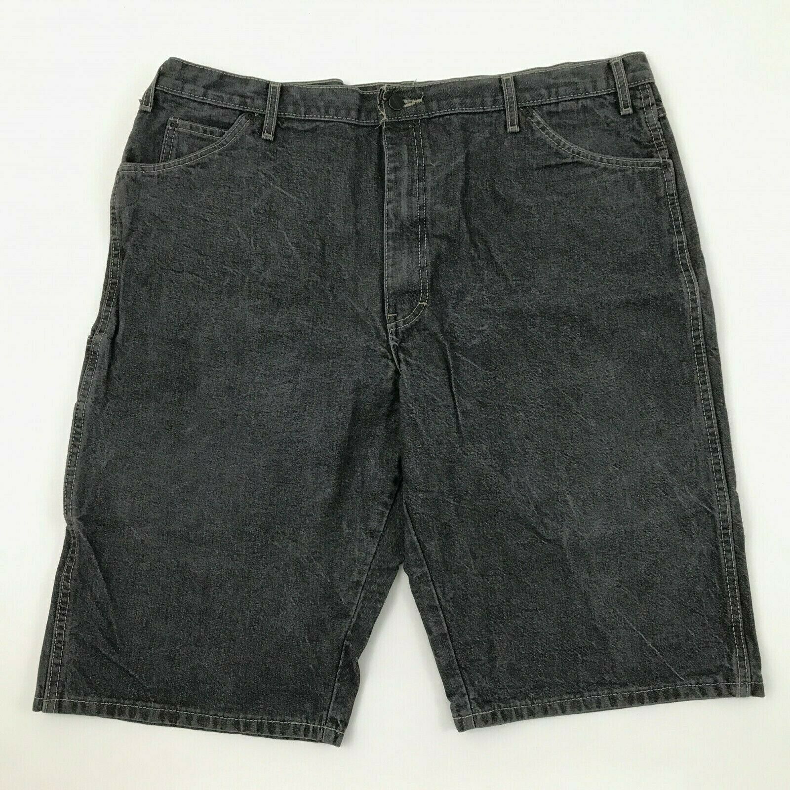 Dickies Carpenter Jean Shorts 42 Waist Loose Fit Casual Denim Gray ...