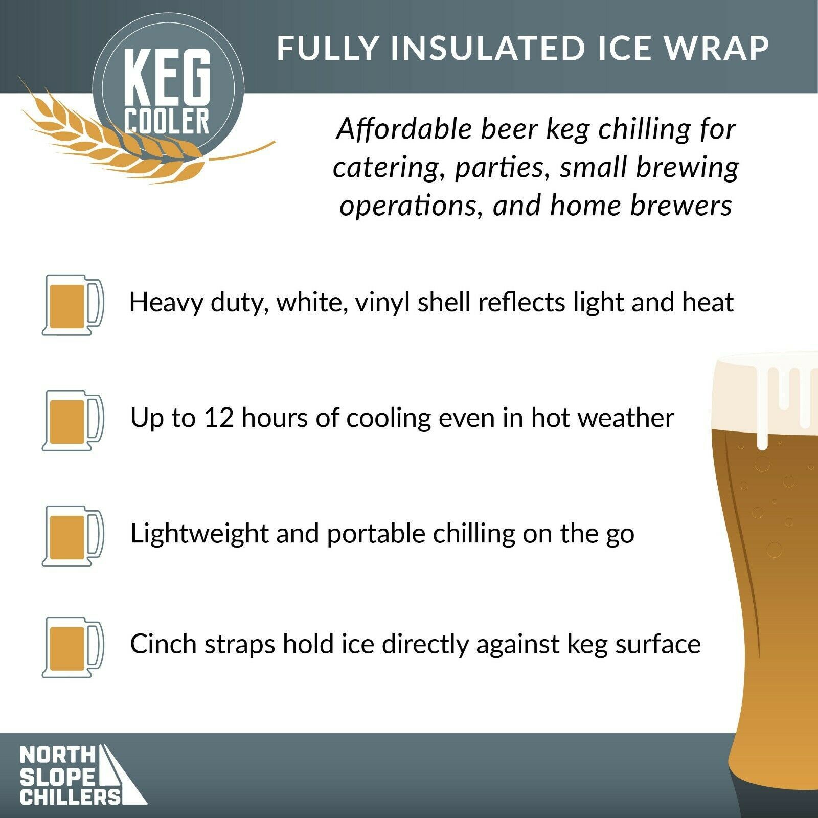 keg cooling blanket
