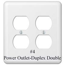 Artist Skulls Light Switch Outlet Power Duplex Wall cover plate home decor image 6