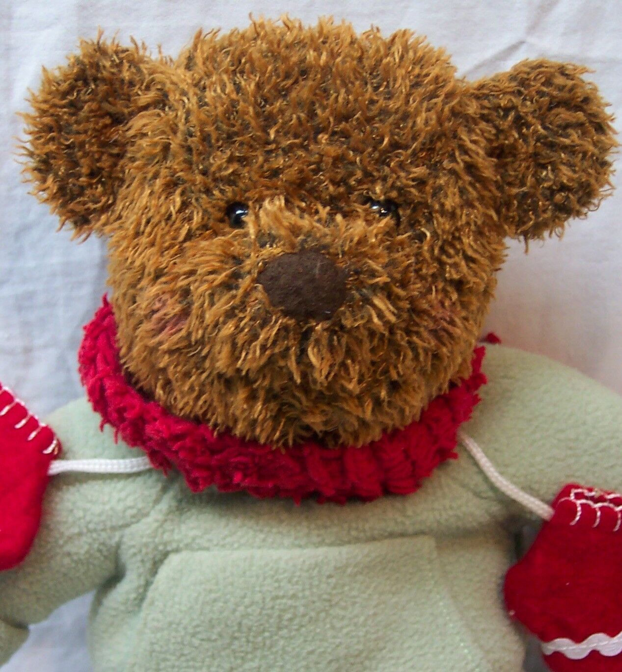 red stuffed teddy bear