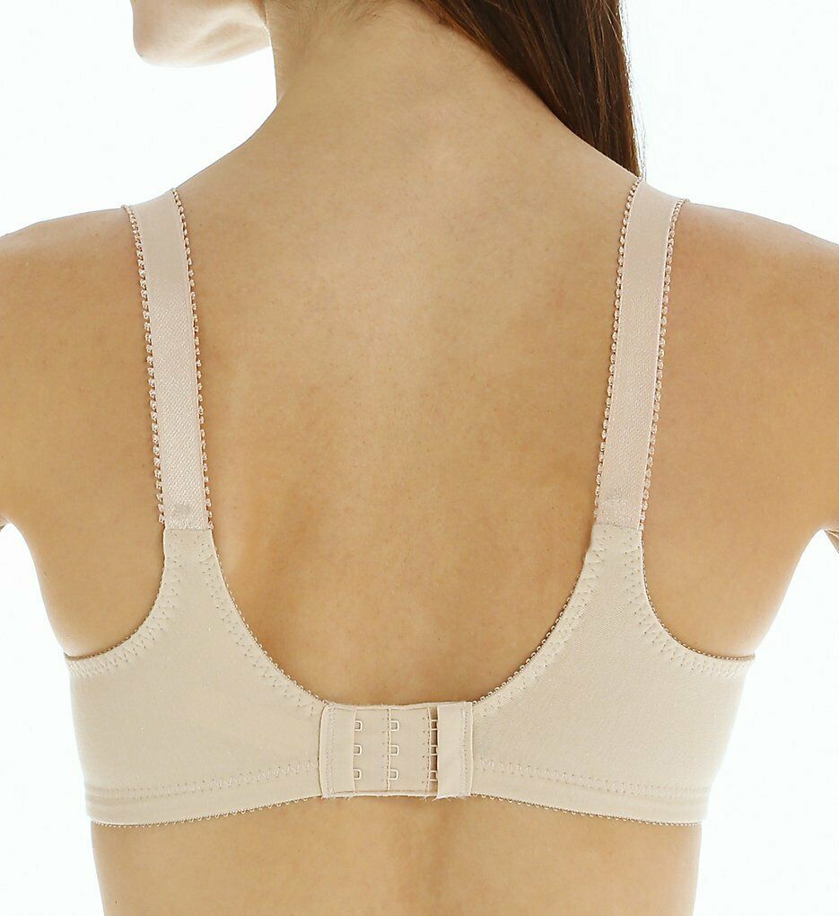 Bali SOFT TAUPE Double Support Cotton Wire Free Bra US 40B UK 40B 