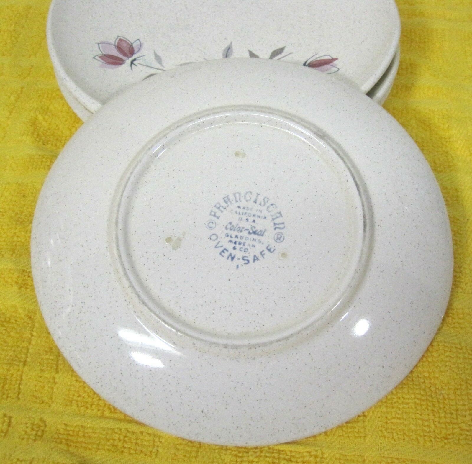 Franciscan China Pebble Beach Pattern Oval Platter 13 1/2"