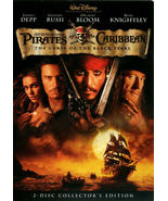 Pirates of the Caribbean  The Curse of the Black Pearl (DVD)  2 Disk Set - $4.10