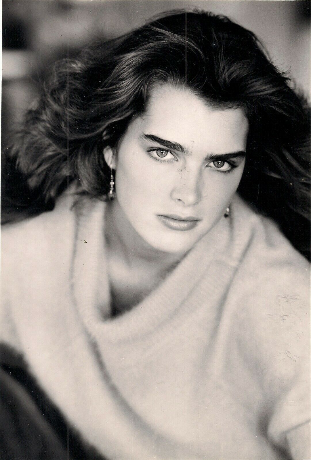 Brooke Shields Publicity Photo 8 x 10 Glossy Black And White - Movies