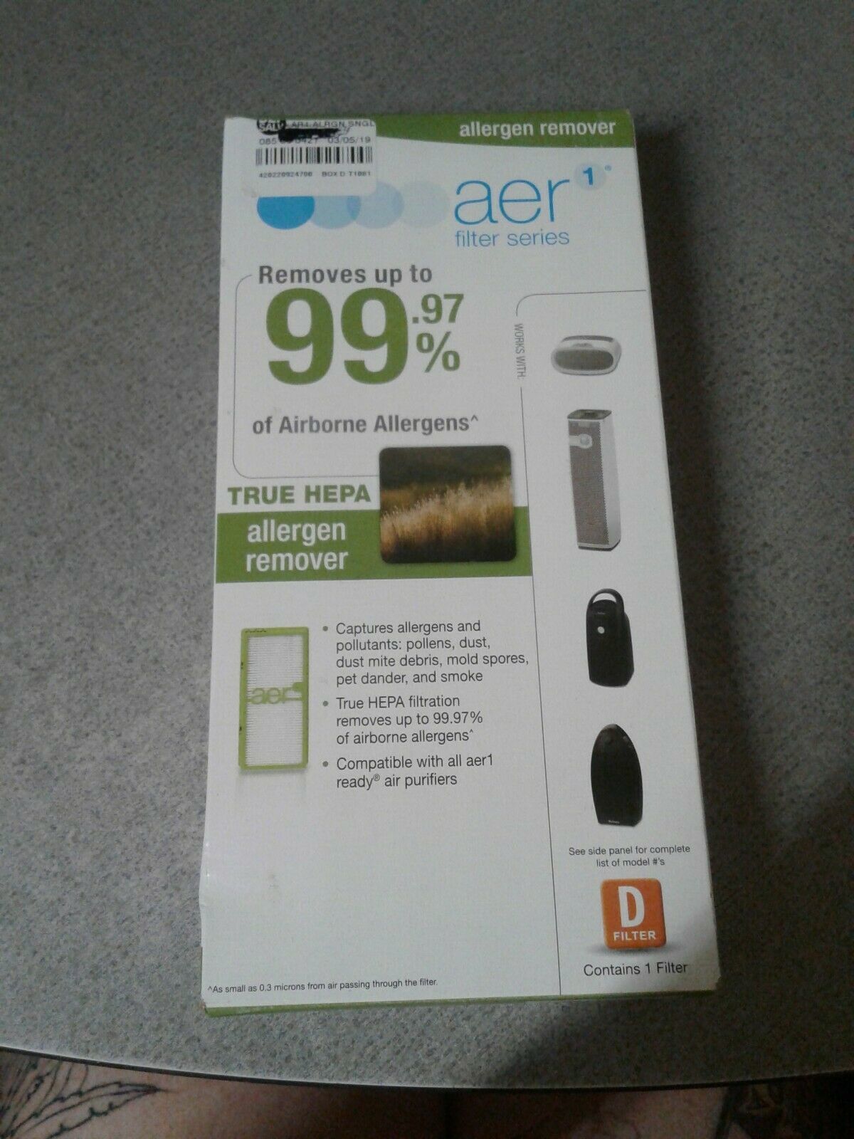 holmes aer1 filter series