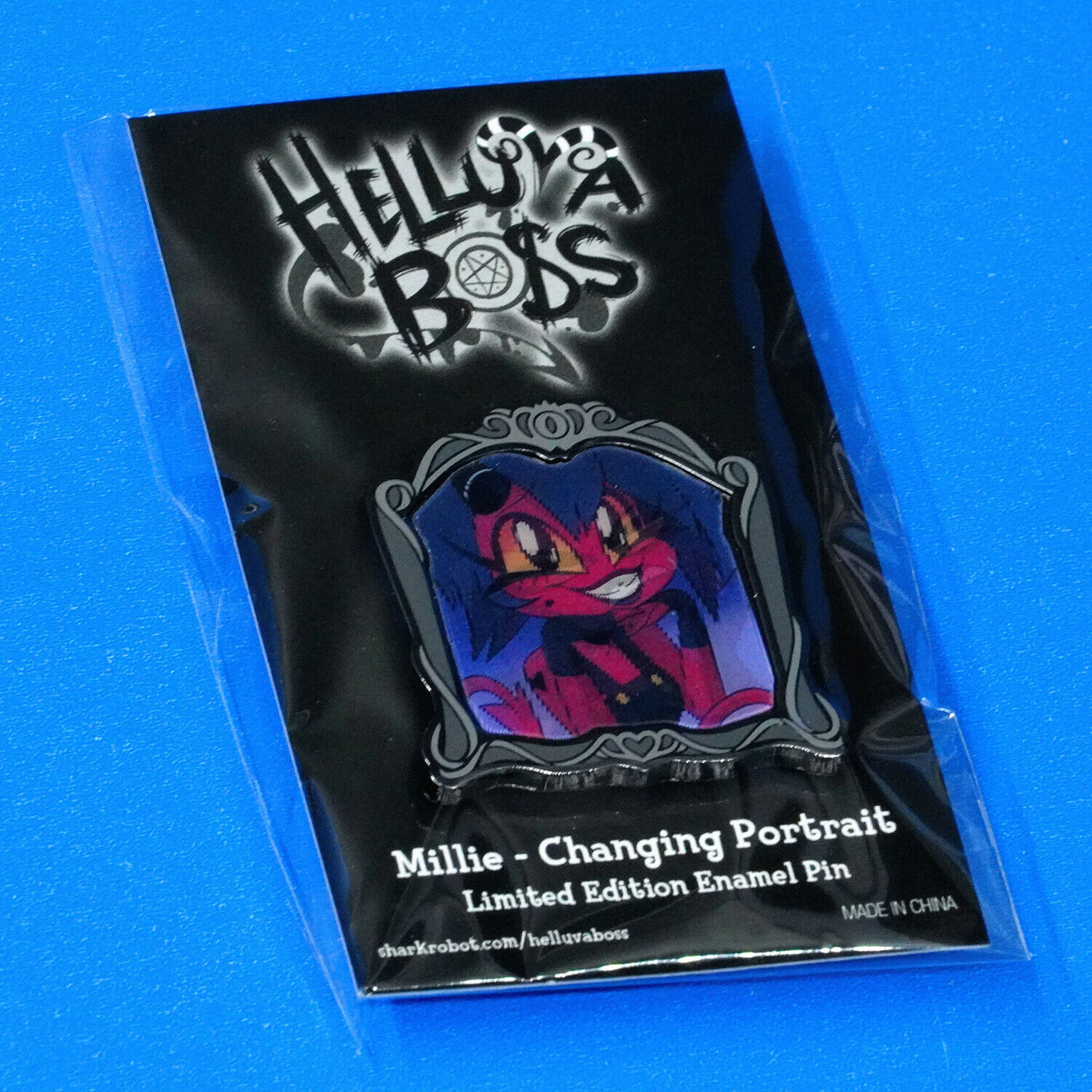 Helluva Boss Millie Limited Edition Changing Portrait Lenticular Enamel ...