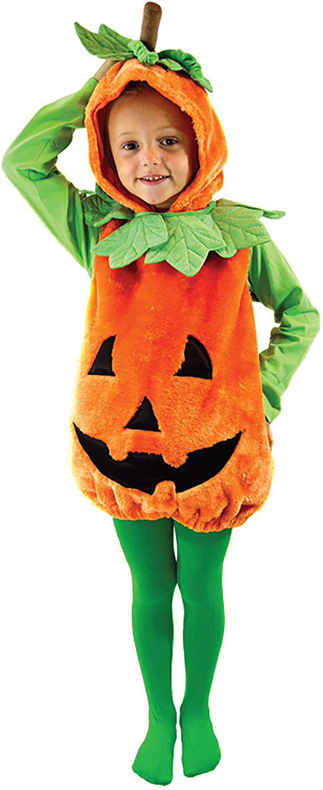 Spooktacular Creations Deluxe Pumpkin Costume Set NEW! 3T, 34-40 inches tall