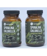 2 x Spirulina Chlorella Superfood Tablets Dietary Supplements 360 Nutrition - $34.99