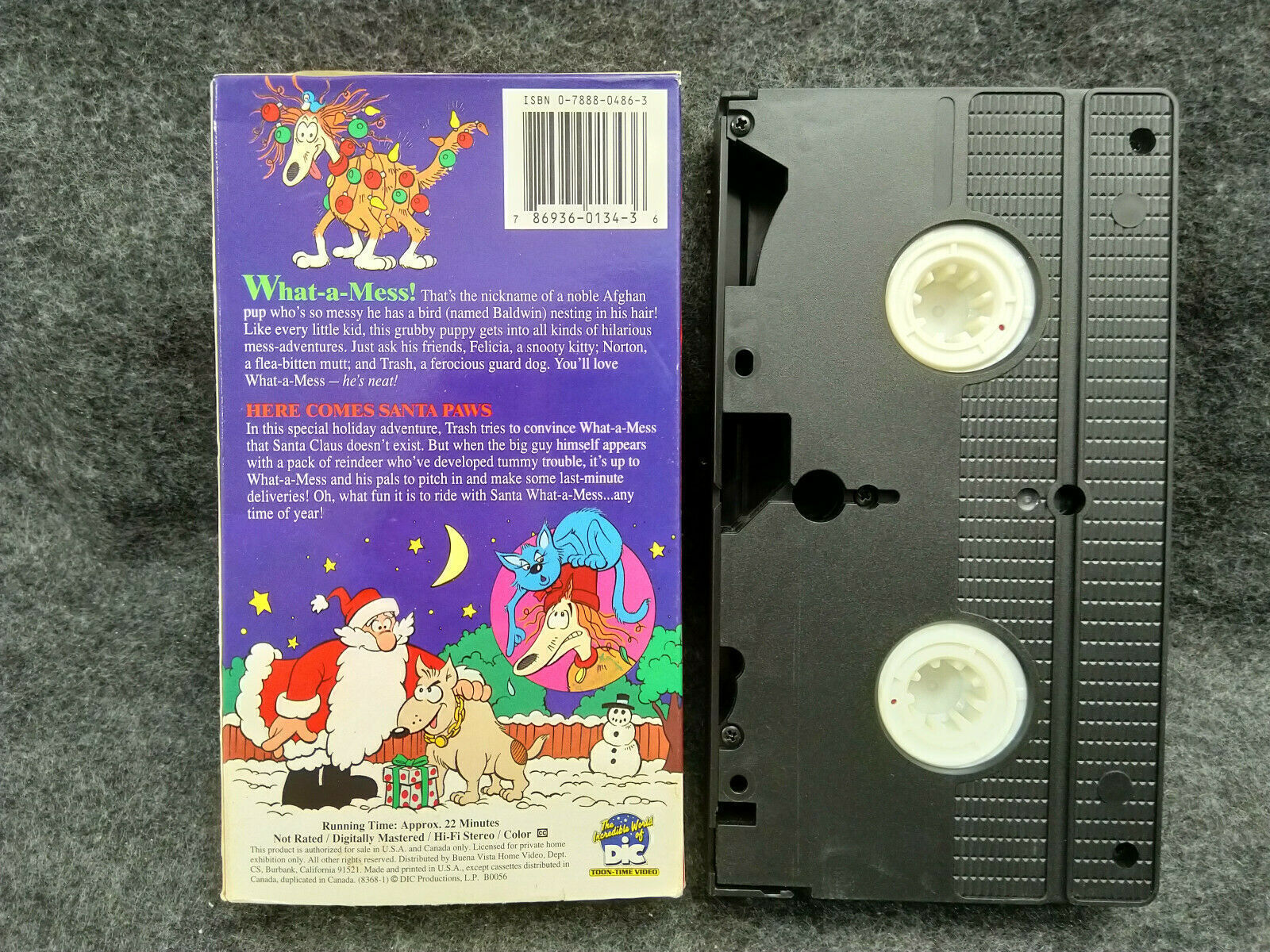 VHS What-A-Mess: Here Comes Santa Paws (VHS, 1996) - VHS Tapes