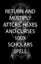 100X 7 Scholars Multiply & Return Attacks, Hexes Curses Work Magick Ring Pendan - $99.77